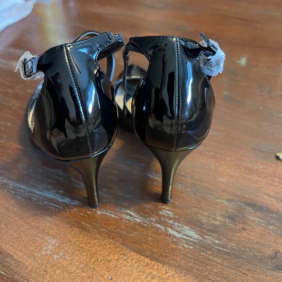 NWT TOP MODA Women's Stiletto Monroe-5 Verniz High Heels Ankle Strap Size 7 - Picture 9 of 10